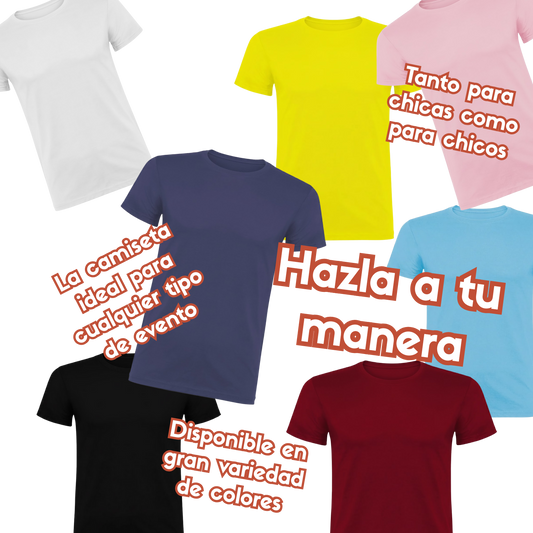 Camiseta de Manga Corta Unisex