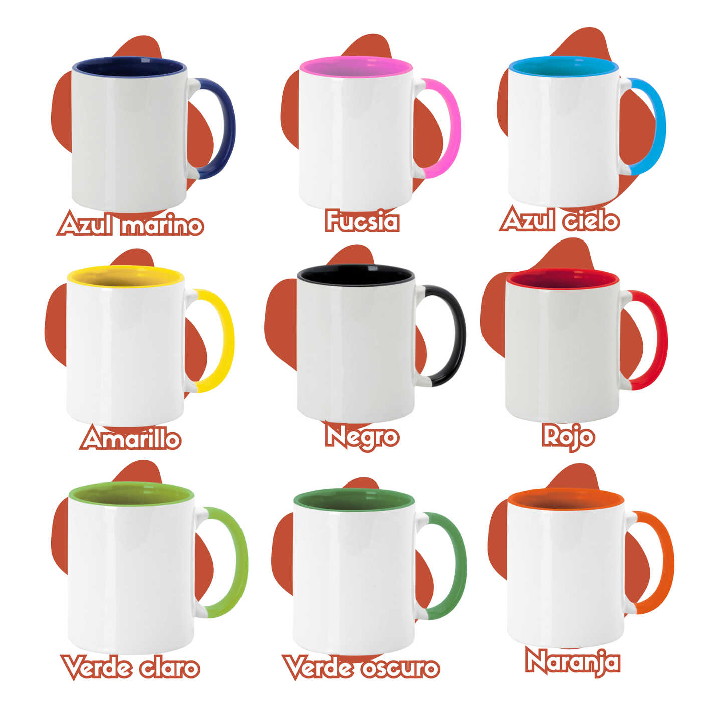 Taza de Color Personalizable