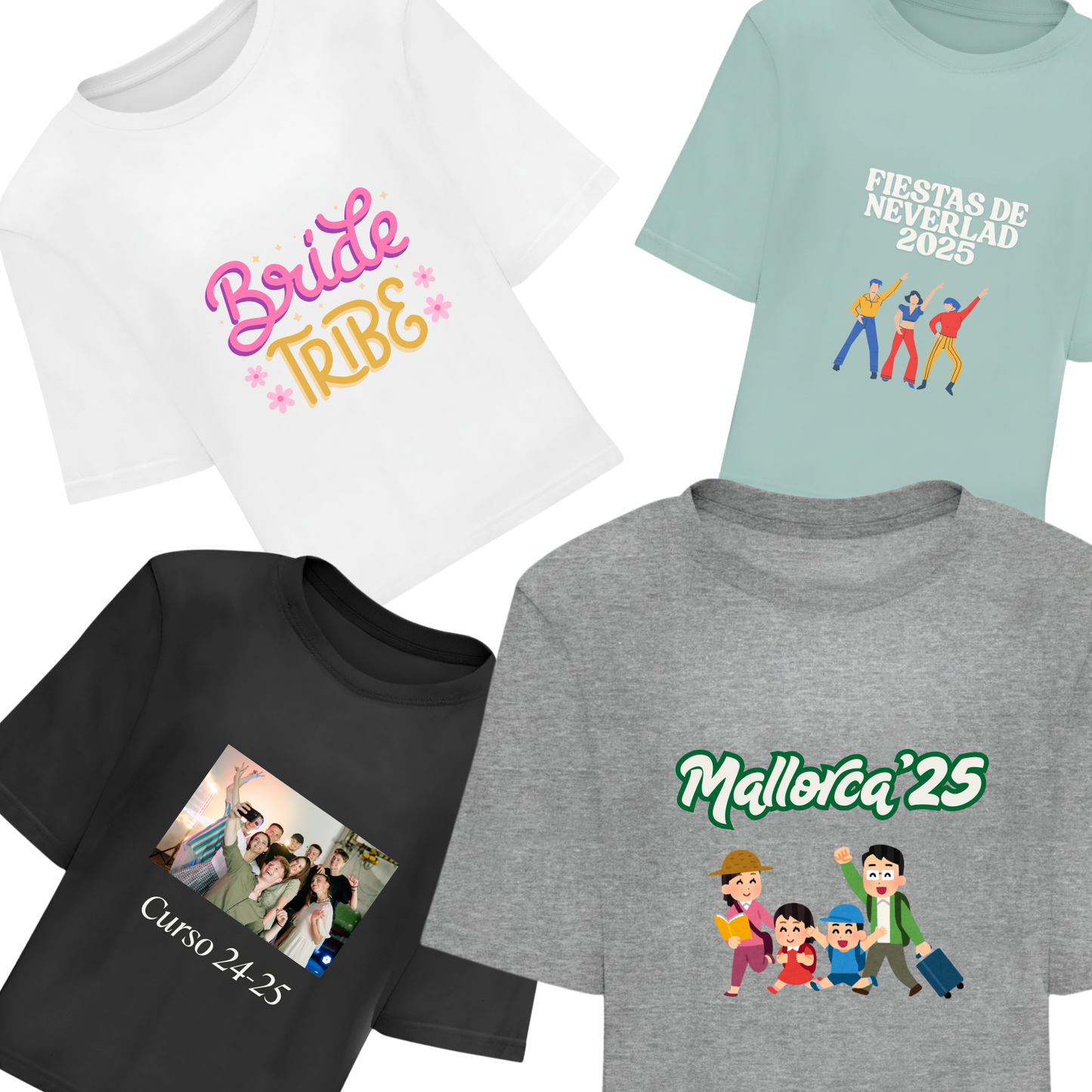 Camiseta Cropped Personalizable