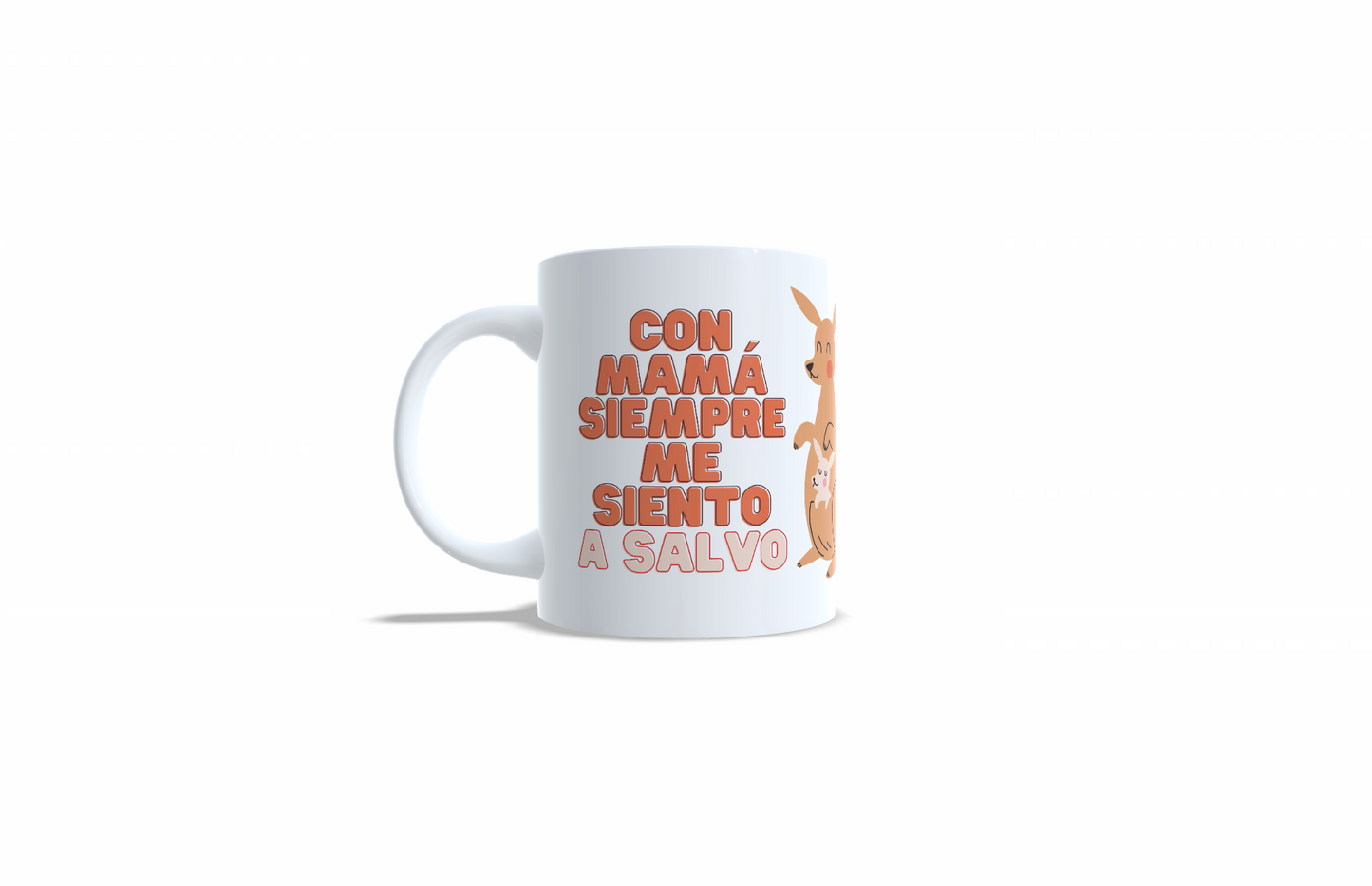 Con mamá siempre me siento a salvo 💕